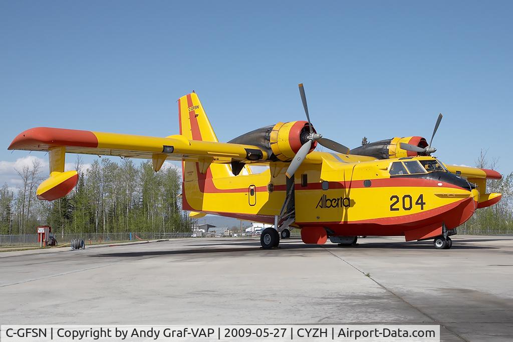 C-GFSN, 1987 Canadair CL-215-V (CL-215-1A10) C/N 1099, Goverment of Alberta CL-215