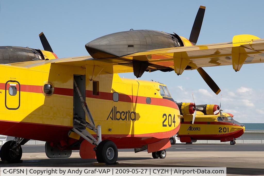 C-GFSN, 1987 Canadair CL-215-V (CL-215-1A10) C/N 1099, Goverment of Alberta CL-215