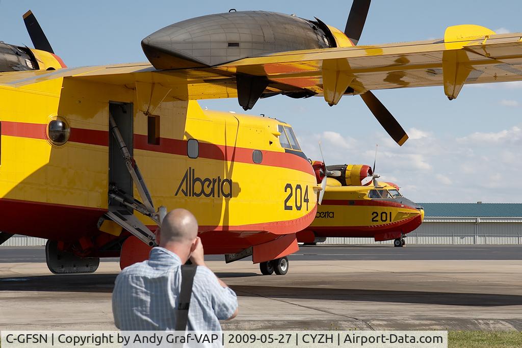 C-GFSN, 1987 Canadair CL-215-V (CL-215-1A10) C/N 1099, Goverment of Alberta CL-215