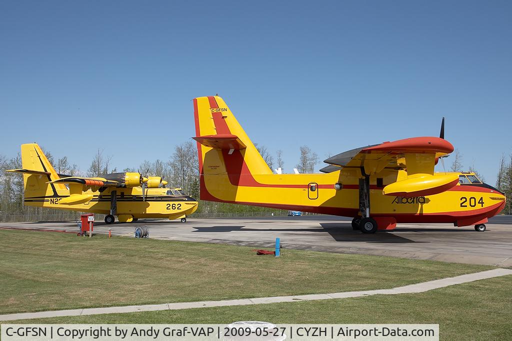 C-GFSN, 1987 Canadair CL-215-V (CL-215-1A10) C/N 1099, Goverment of Alberta CL-215