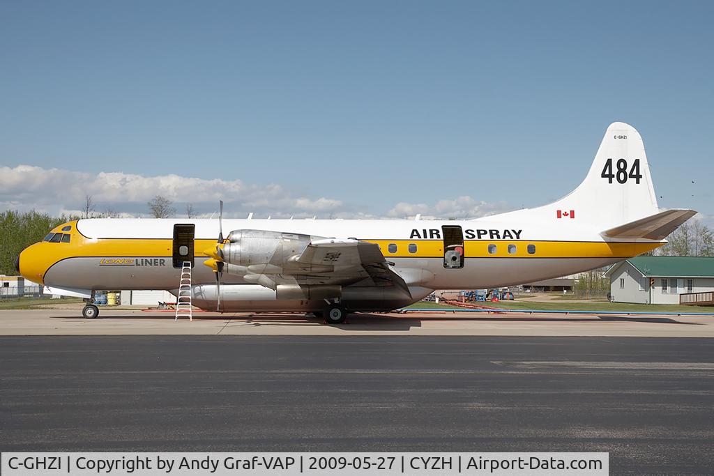 C-GHZI, 1959 Lockheed L-188C Electra C/N 2007, Air Spray L-188