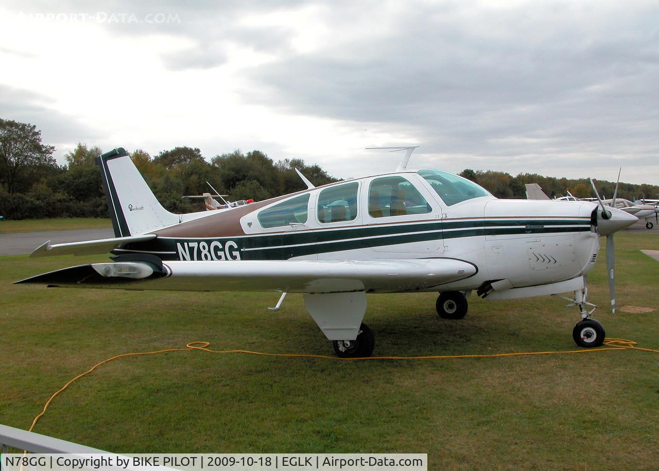 N78GG, 1977 Beech F33A Bonanza C/N CE-699, SMART RESIDENT BONANZA