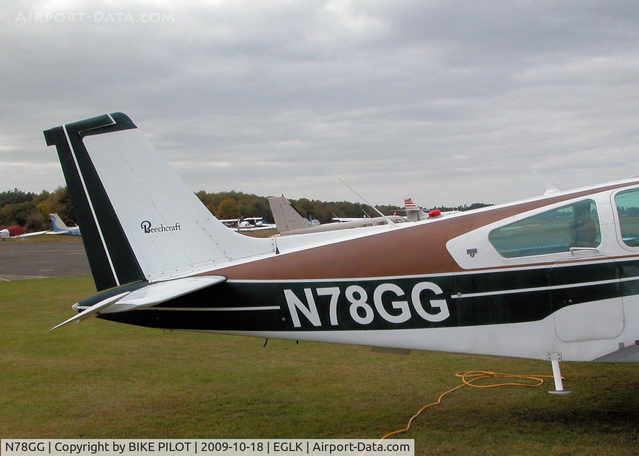 N78GG, 1977 Beech F33A Bonanza C/N CE-699, AFT FUSELAGE AFTER WASH DOWN