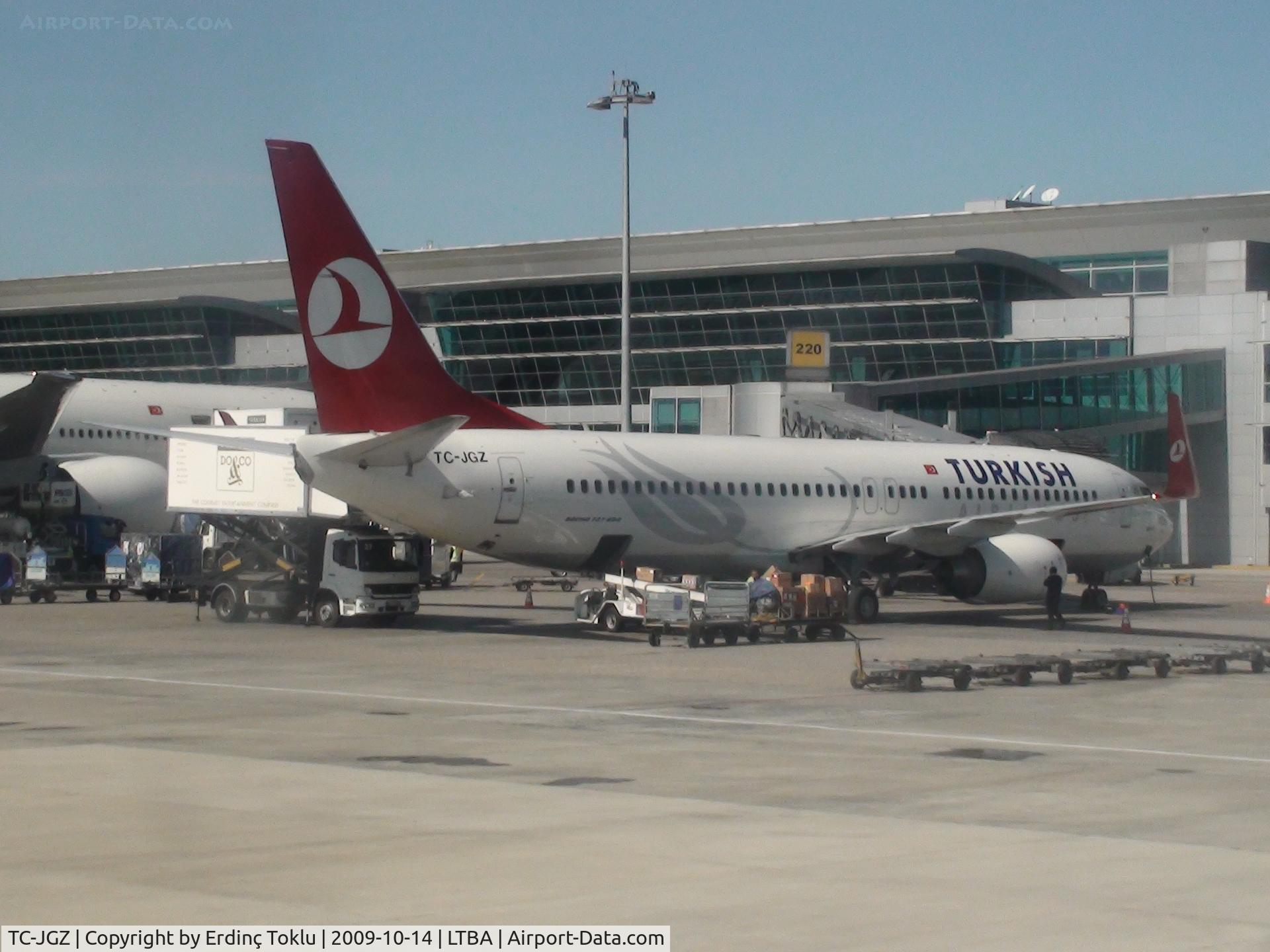 TC-JGZ, 2008 Boeing 737-8F2 C/N 35789, Seen at Istanbul