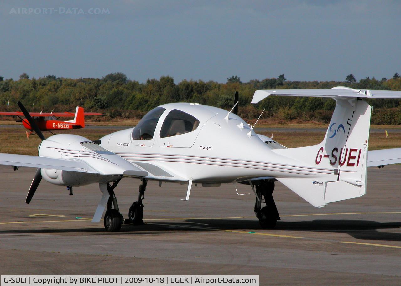 G-SUEI, 2009 Diamond DA-42 Twin Star C/N 42.415, SUE AIR TWIN STAR