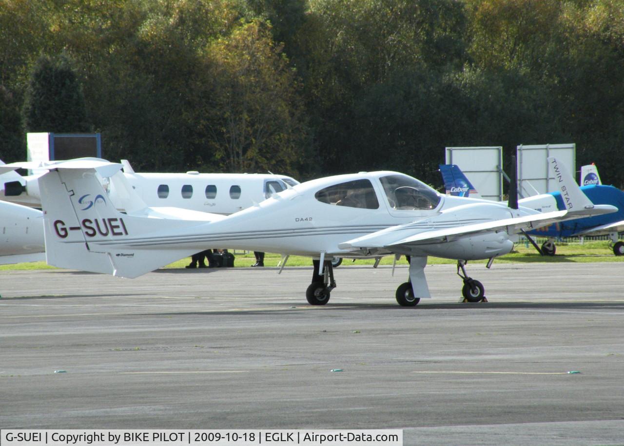 G-SUEI, 2009 Diamond DA-42 Twin Star C/N 42.415, SUE AIR TWIN STAR