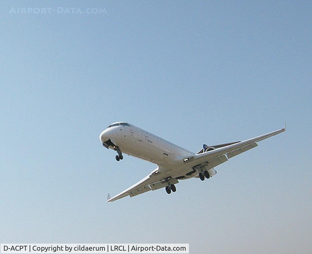 D-ACPT, 2003 Canadair CRJ-701ER (CL-600-2C10) Regional Jet C/N 10103, Landing from MUC