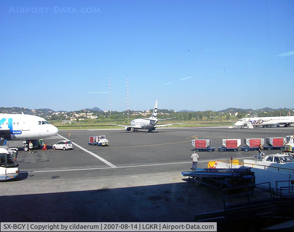 SX-BGY, 1998 Boeing 737-31S C/N 29100, LGKR platform