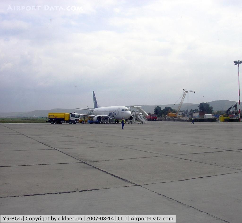 YR-BGG, 2001 Boeing 737-78J C/N 28442, At the LRCL apron