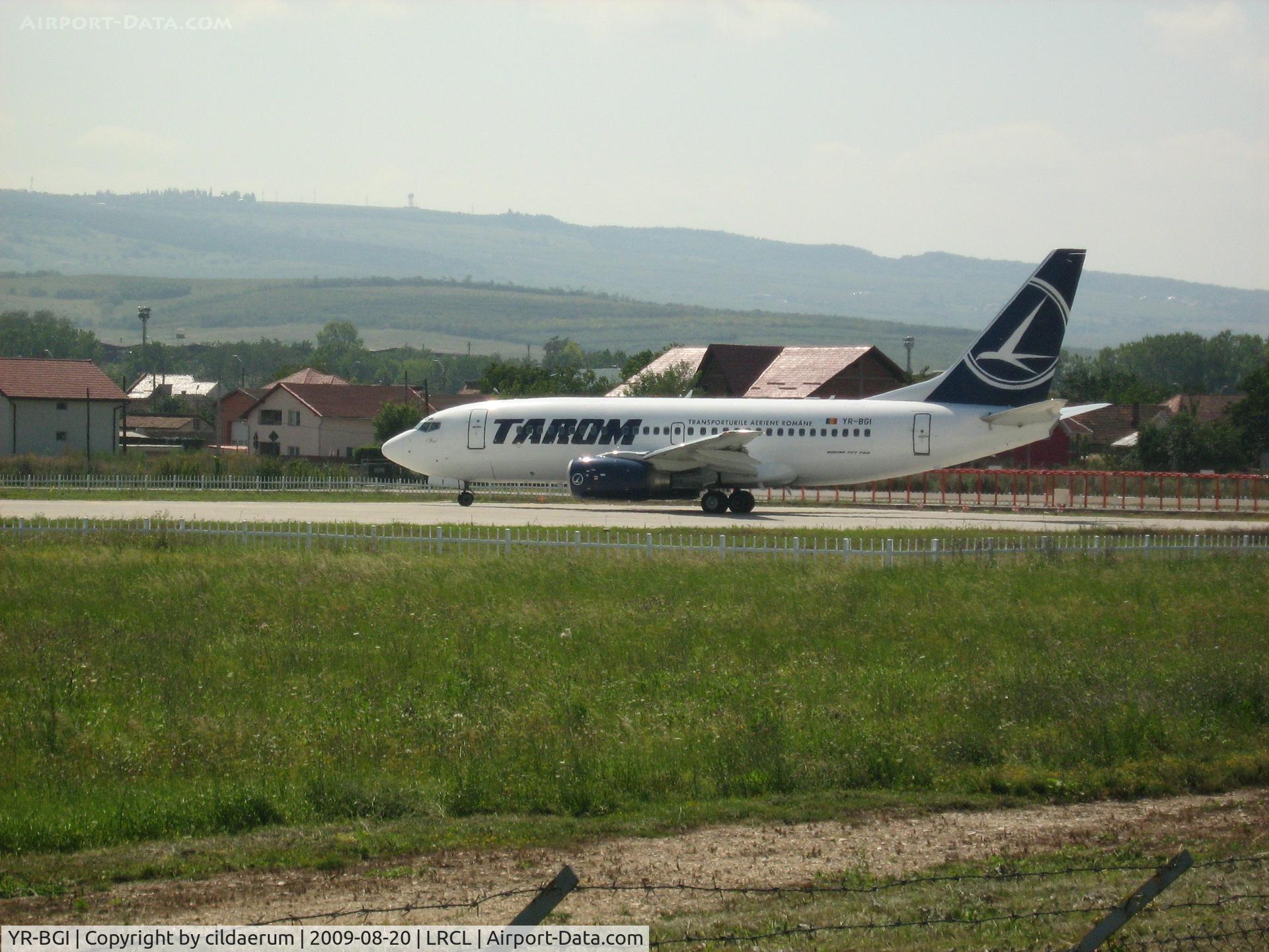 YR-BGI, 2003 Boeing 737-78J C/N 28439, TAROM