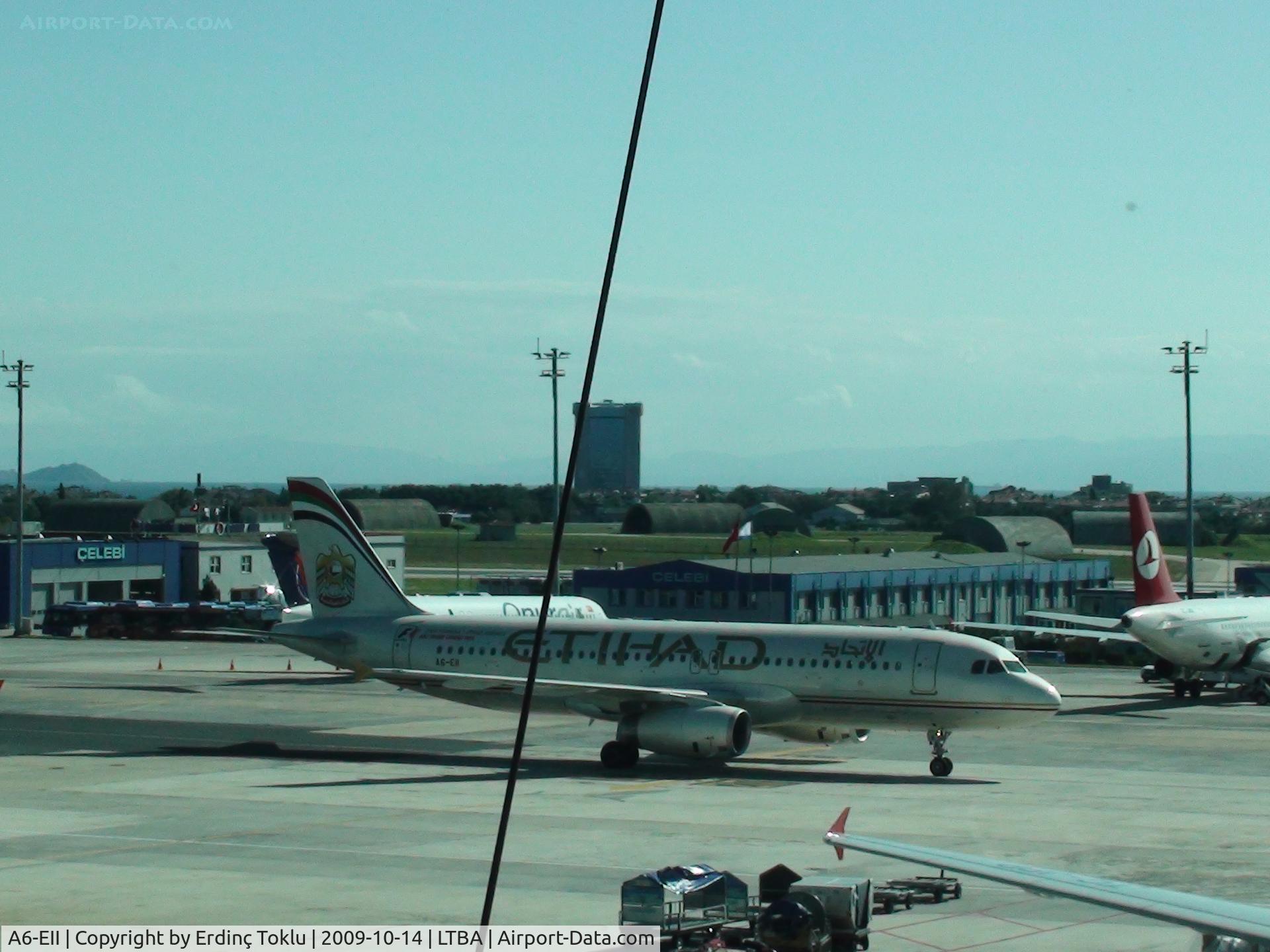 A6-EII, 2008 Airbus A320-232 C/N 3713, Seen at Istanbul