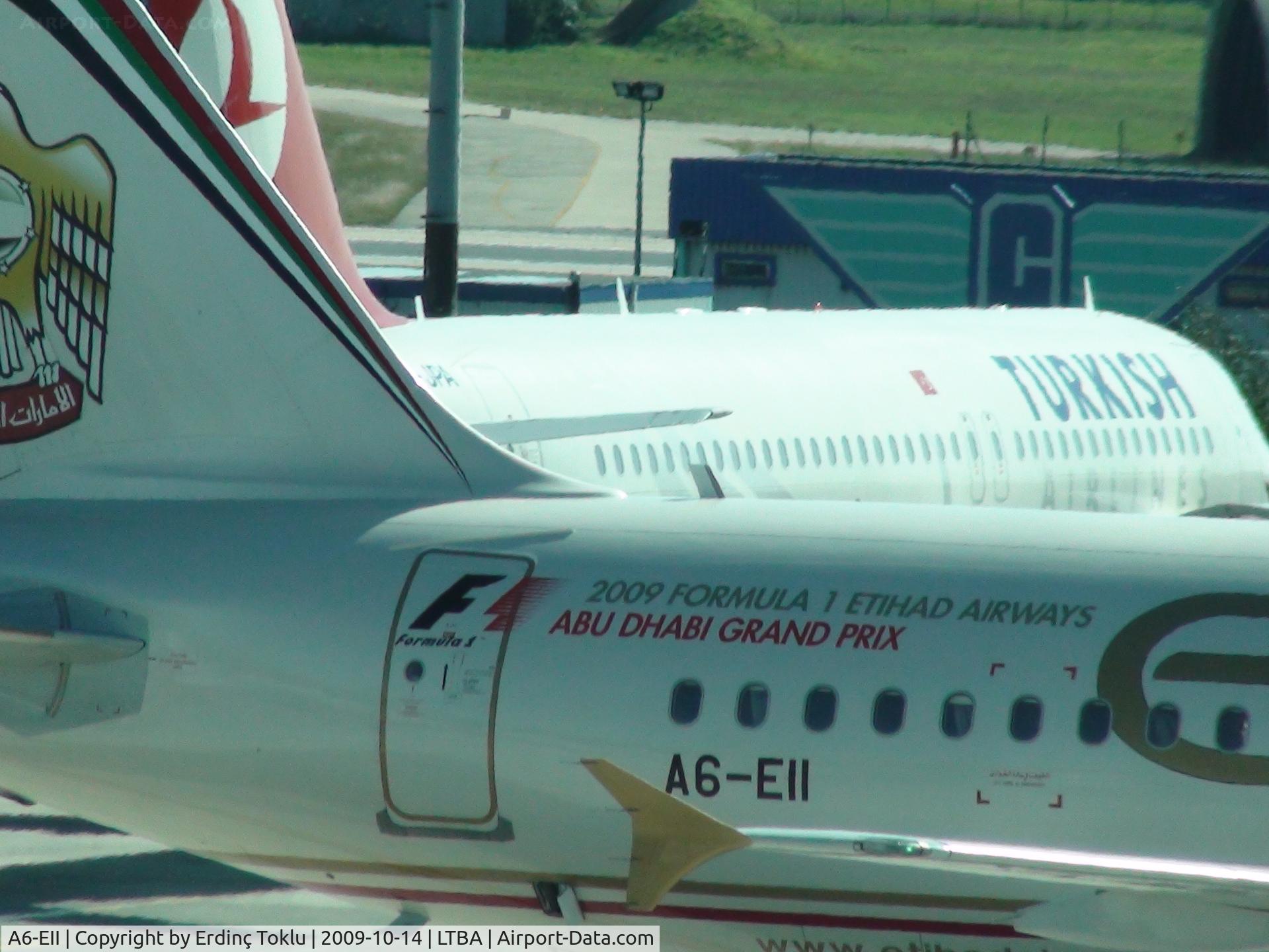 A6-EII, 2008 Airbus A320-232 C/N 3713, Seen at Istanbul