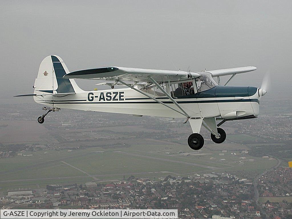 G-ASZE, 1964 Beagle A-61 Terrier 2 C/N B.636, In flight