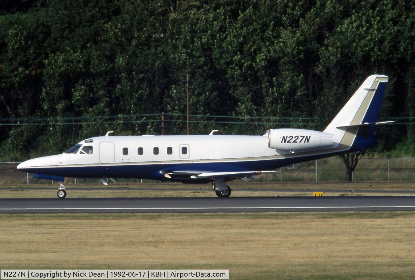 N227N, 1991 Israel Aircraft Industries IAI 1125SP Astra C/N 053, KBFI