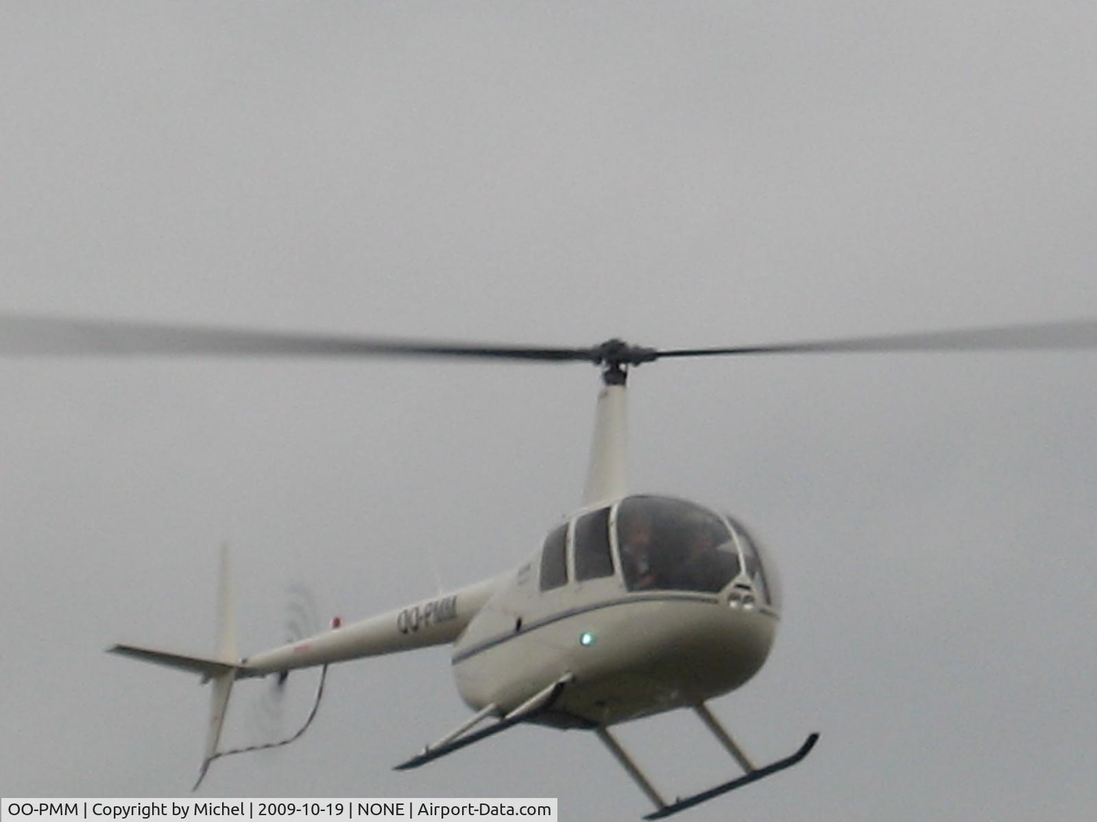 OO-PMM, 2009 Robinson R44 Raven I C/N 2030, Flying over The Netherlands location Ede