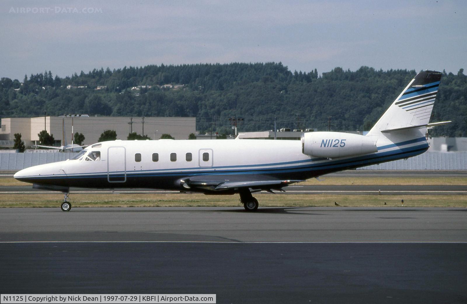 N1125, 1988 Israel Aircraft Industries IAI-1125 Westwind Astra C/N 021, KBFI