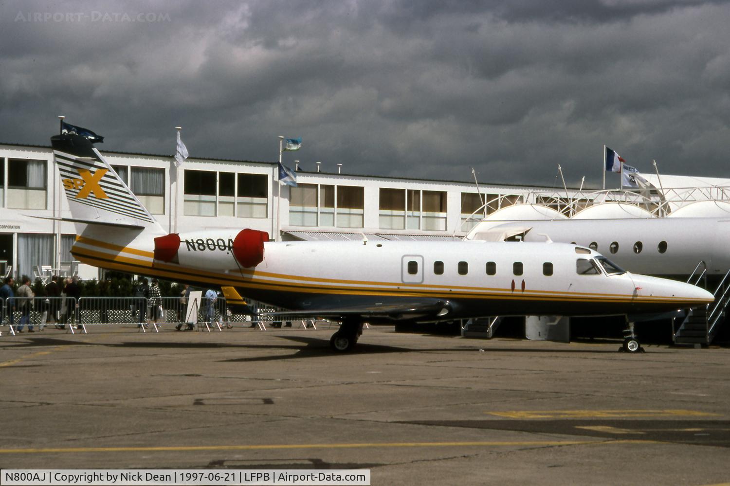 N800AJ, 1996 Israel Aircraft Industries IAI-1125A Astra SPX C/N 081, LFPB