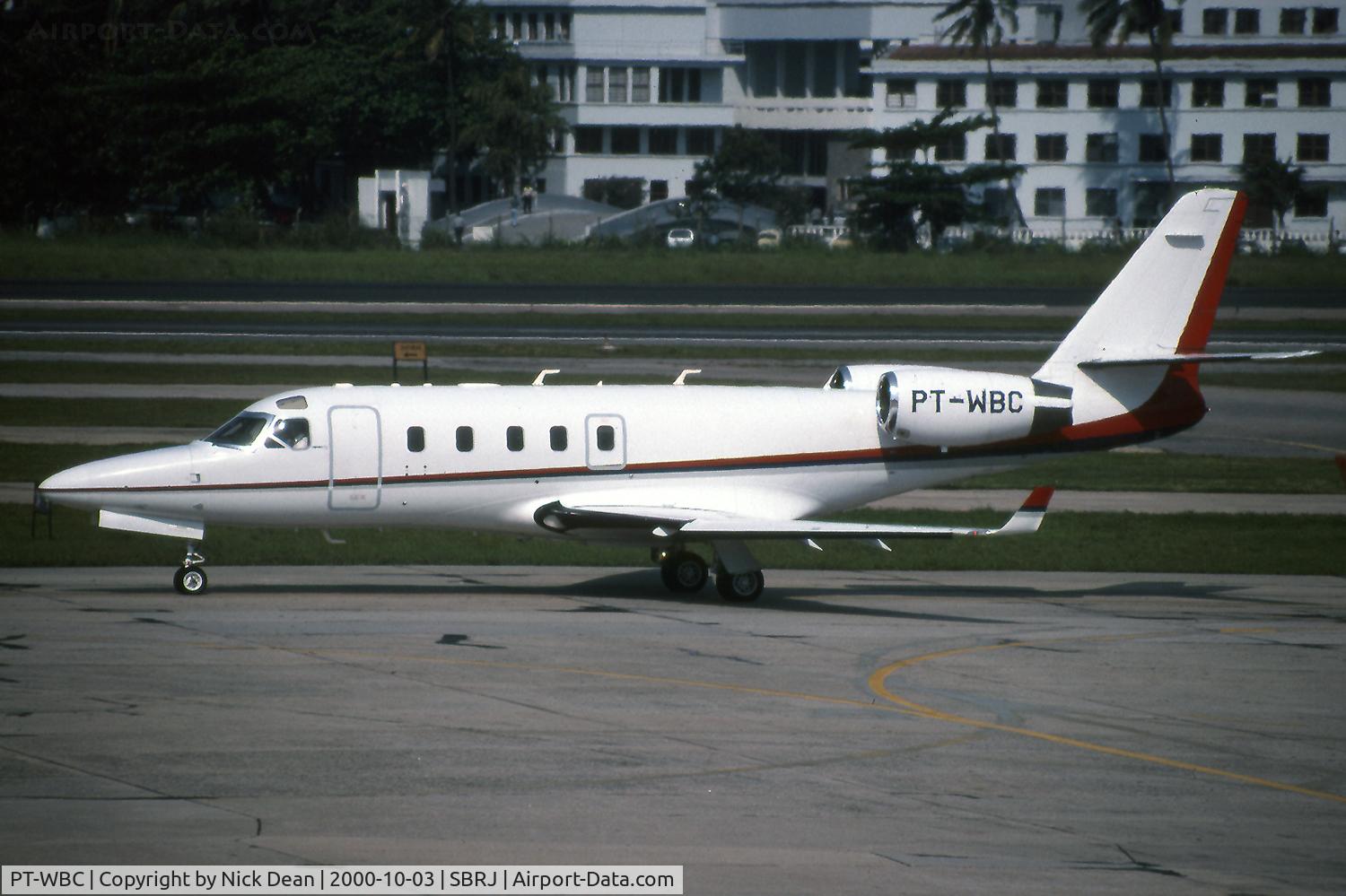 PT-WBC, 1996 Israel Aircraft Industries IAI-1125A Astra SPX C/N 086, SBRJ