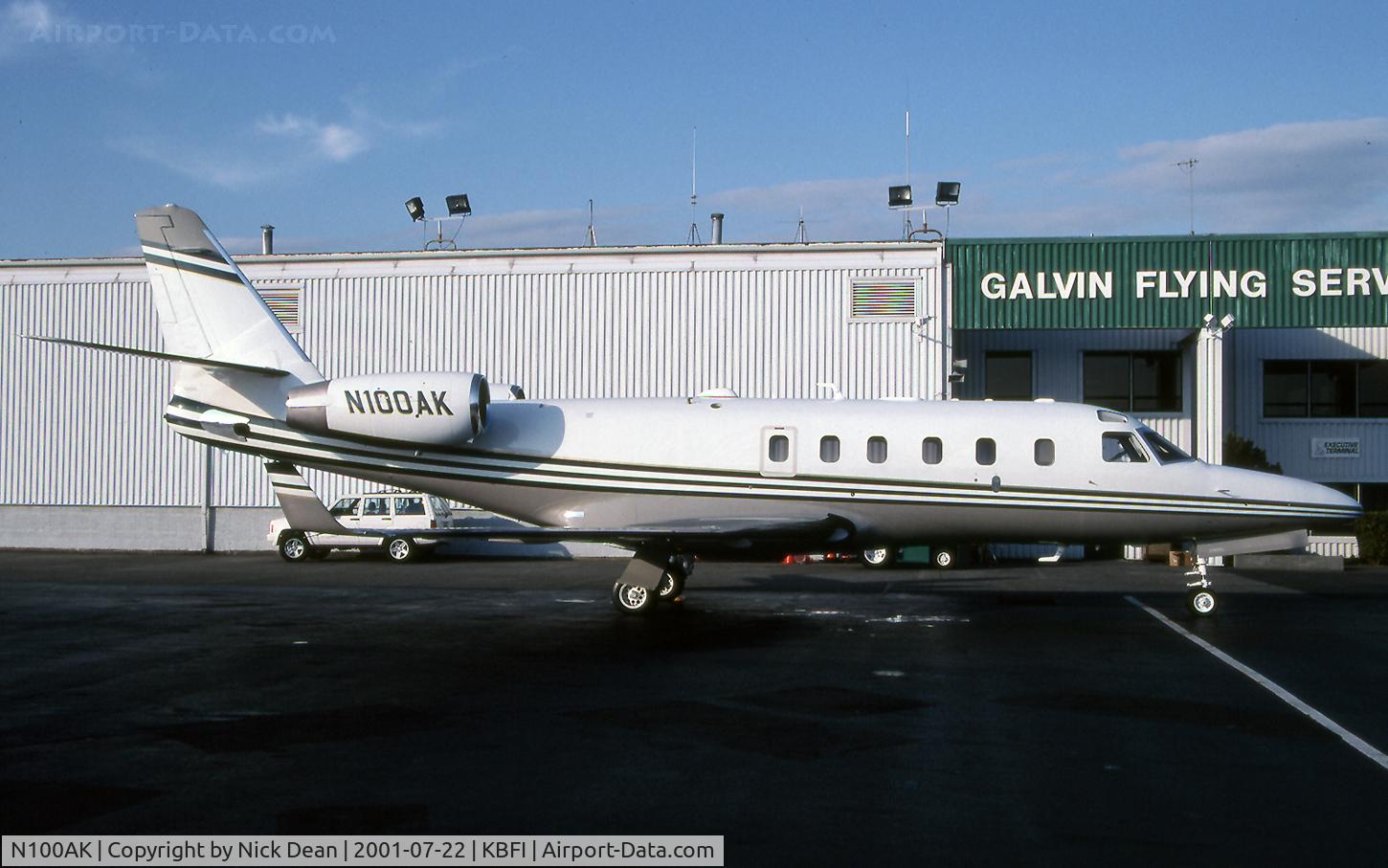 N100AK, 1999 Israel Aircraft Industries IAI-1125A Astra SPX C/N 121, KBFI