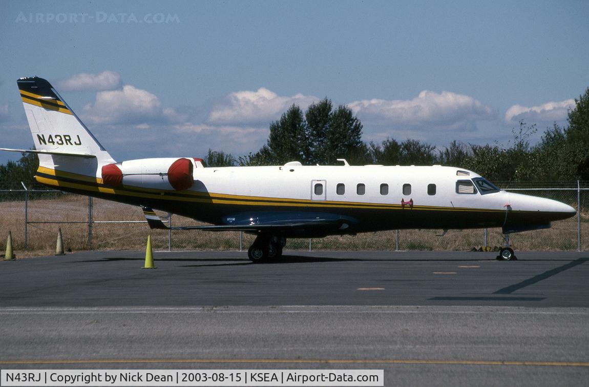 N43RJ, 2001 Israel Aircraft Industries ASTRA SPX C/N 136, KSEA