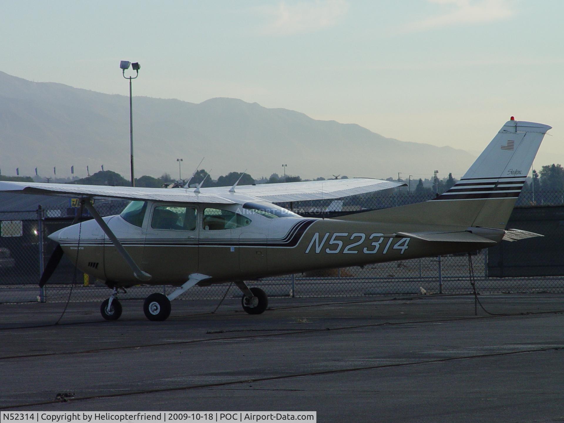 N52314, 1973 Cessna 182P Skylane C/N 18262521, Parked in southeast side parking area, Brackett Field
