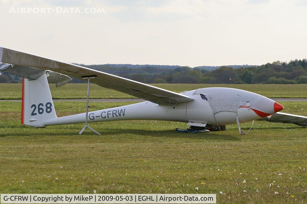 G-CFRW, 1978 Schleicher ASW-20L C/N 20202, In between flights at Lasham.