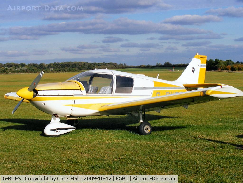 G-RUES, 1973 Robin HR-100-210 Safari C/N 185, privately owned, Previous ID: F-BVCH