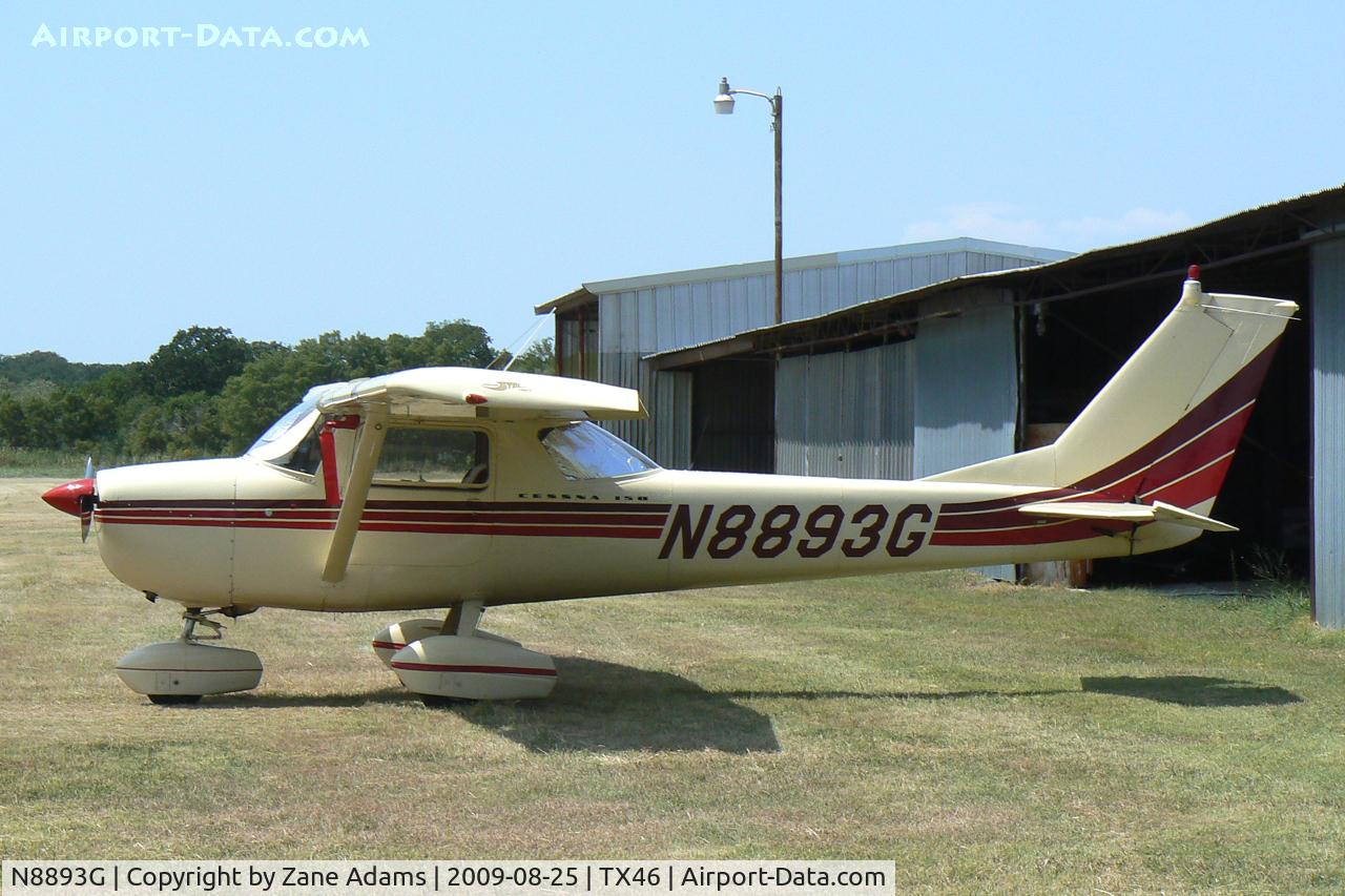 N8893G, 1966 Cessna 150F C/N 15062993, At Blackwood Airport - Cleburne, TX