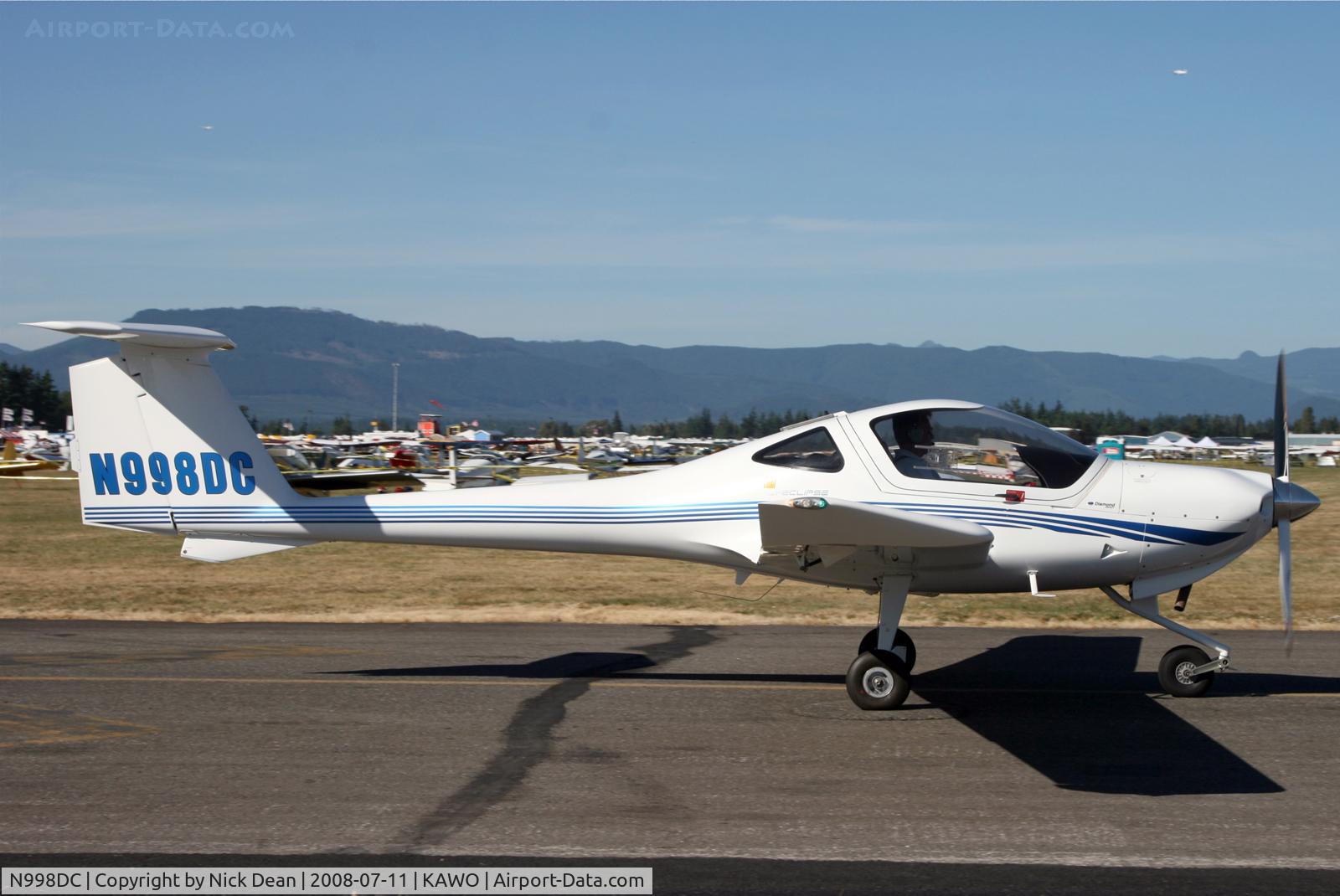 N998DC, 2004 Diamond DA-20C-1 Eclipse C/N C0289, KAWO