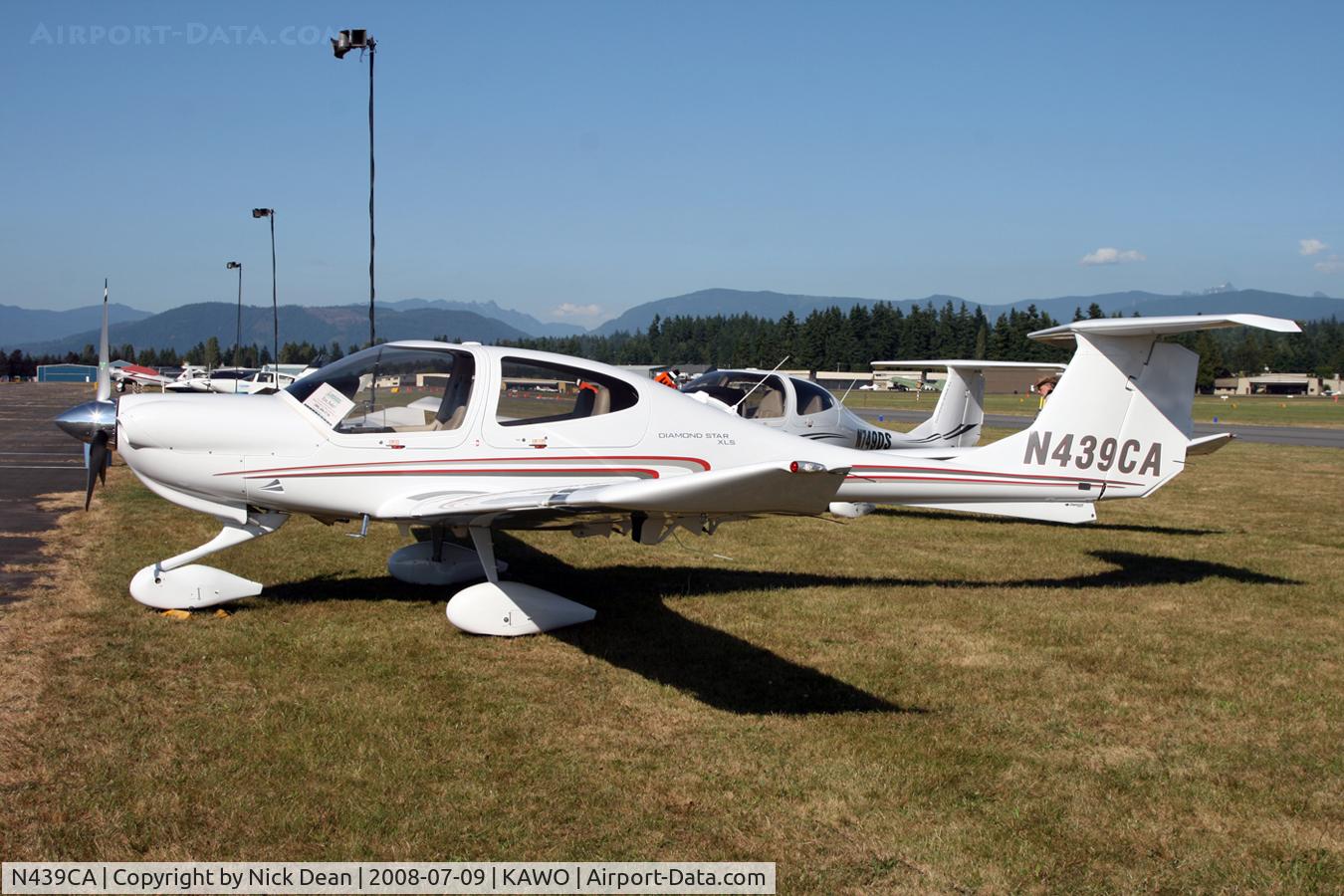 N439CA, 2008 Diamond DA-40 Diamond Star C/N 40.907, KAWO