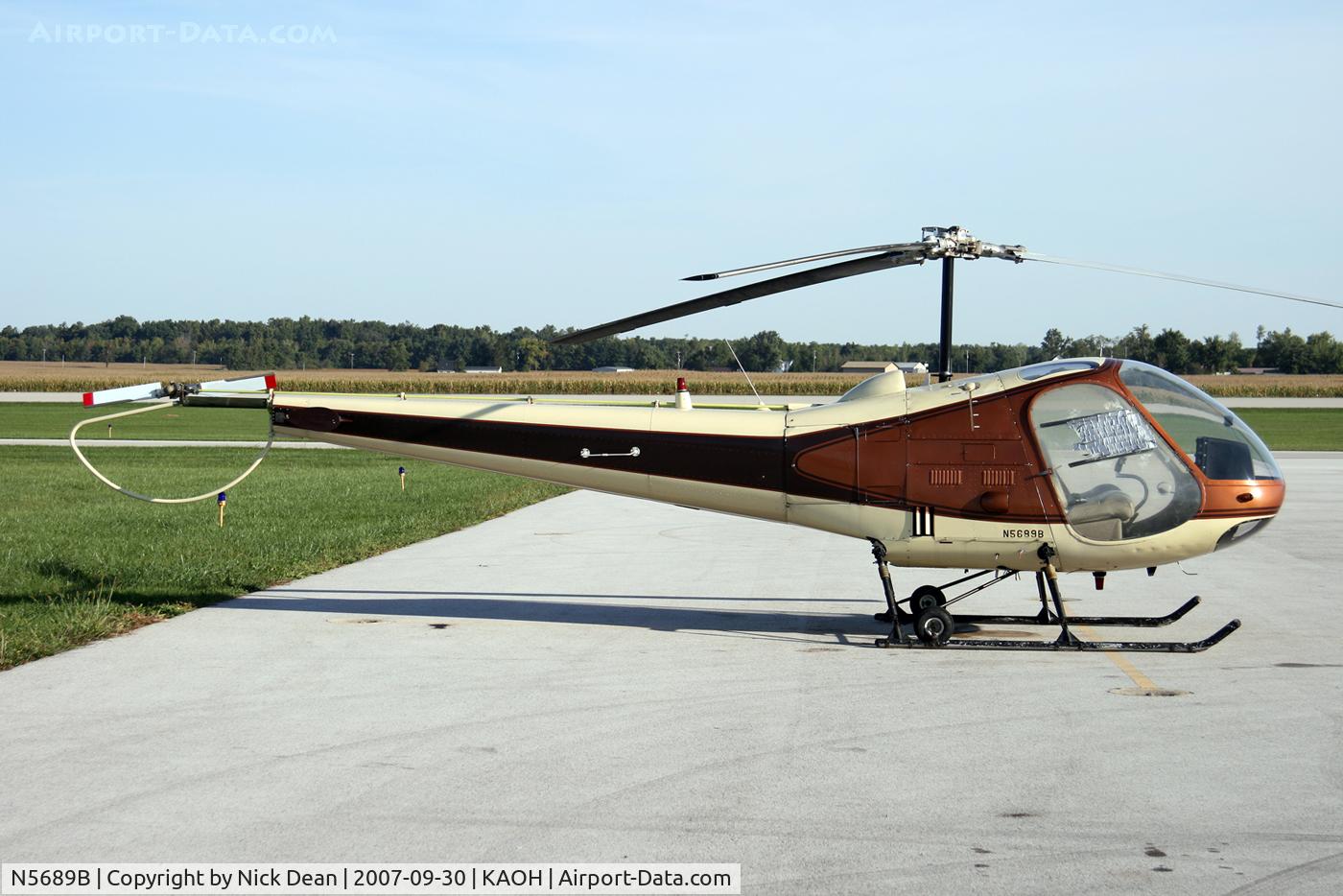 N5689B, Enstrom F-28C C/N 487-2, KAOH