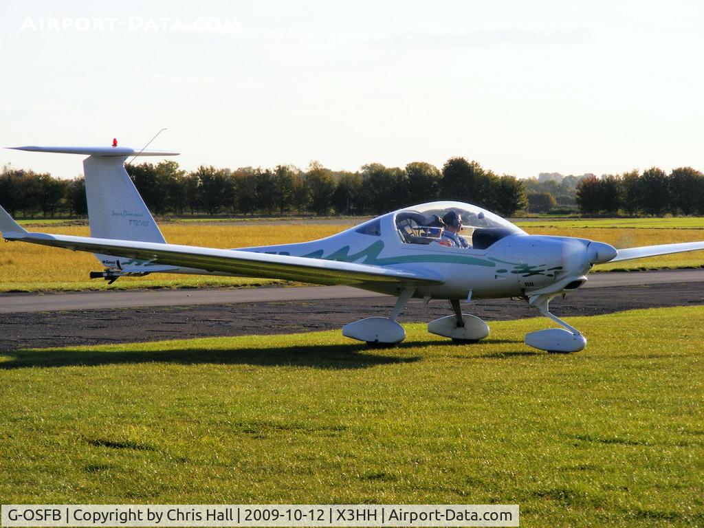 G-OSFB, 2008 Diamond HK-36TTC Super Dimona C/N 36807, Diamond HK 36 TTC Super Dimona at Hinton in the Hedges