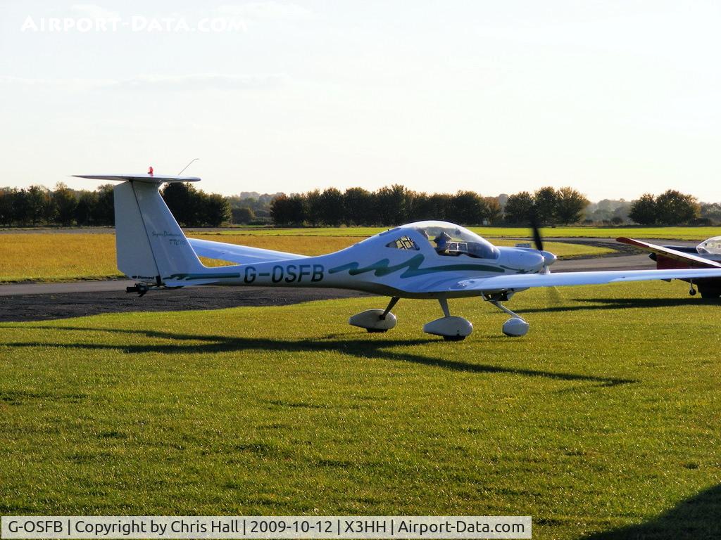 G-OSFB, 2008 Diamond HK-36TTC Super Dimona C/N 36807, Diamond HK 36 TTC Super Dimona at Hinton in the Hedges