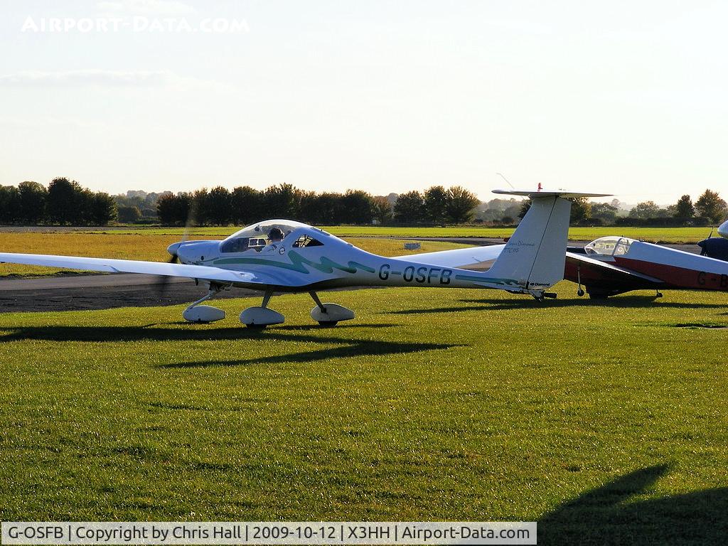 G-OSFB, 2008 Diamond HK-36TTC Super Dimona C/N 36807, Diamond HK 36 TTC Super Dimona at Hinton in the Hedges