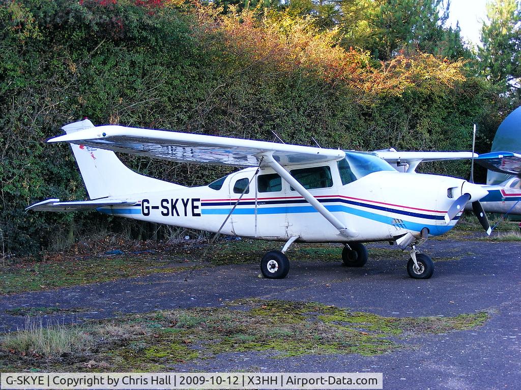 G-SKYE, 1978 Cessna TU206G Turbo Stationair Turbo Stationair C/N U206-04568, at Hinton in the Hedges