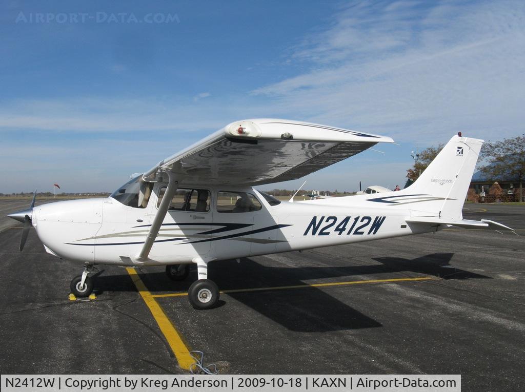 N2412W, 2007 Cessna 172S C/N 172S10557, 172S day at AXN...one of four Cessna 172S Skyhawks on the ramp!