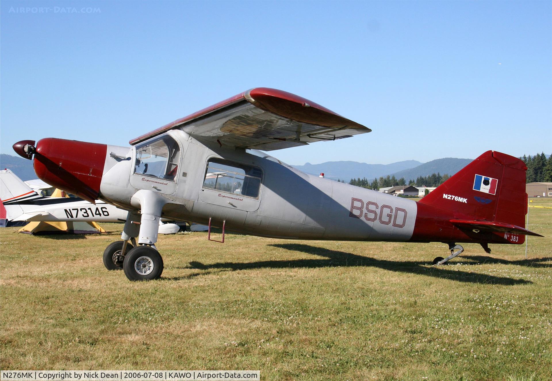 N276MK, 1959 Dornier Do-27A-4 C/N 383, KAWO