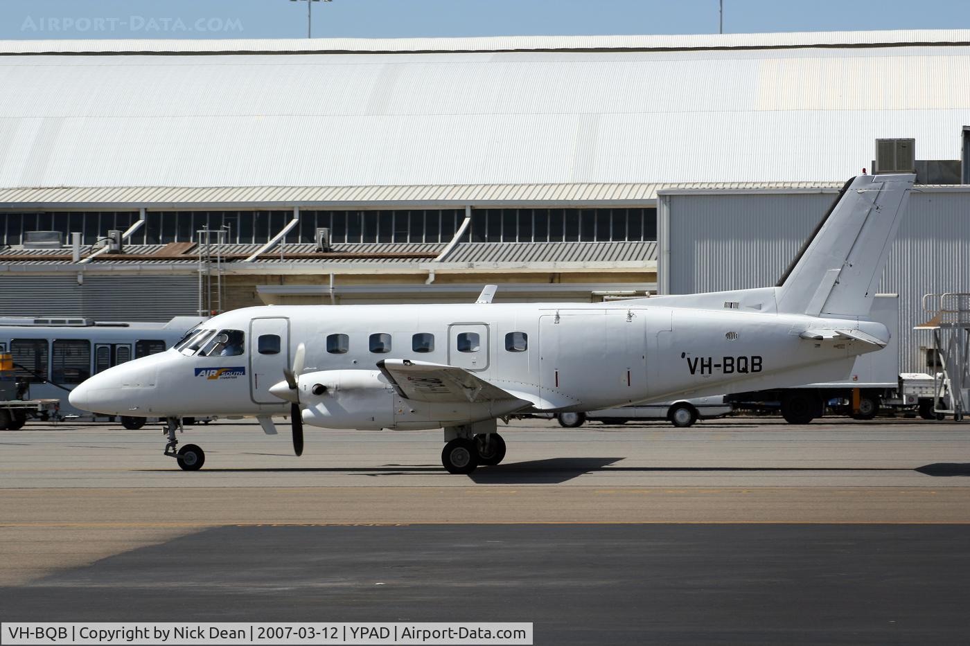 VH-BQB, 1981 Embraer EMB-110P1 Bandeirante C/N 110298, YPAD