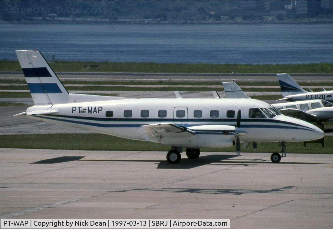 PT-WAP, 1975 Embraer EMB-110 Bandeirante C/N 110044, SBRJ