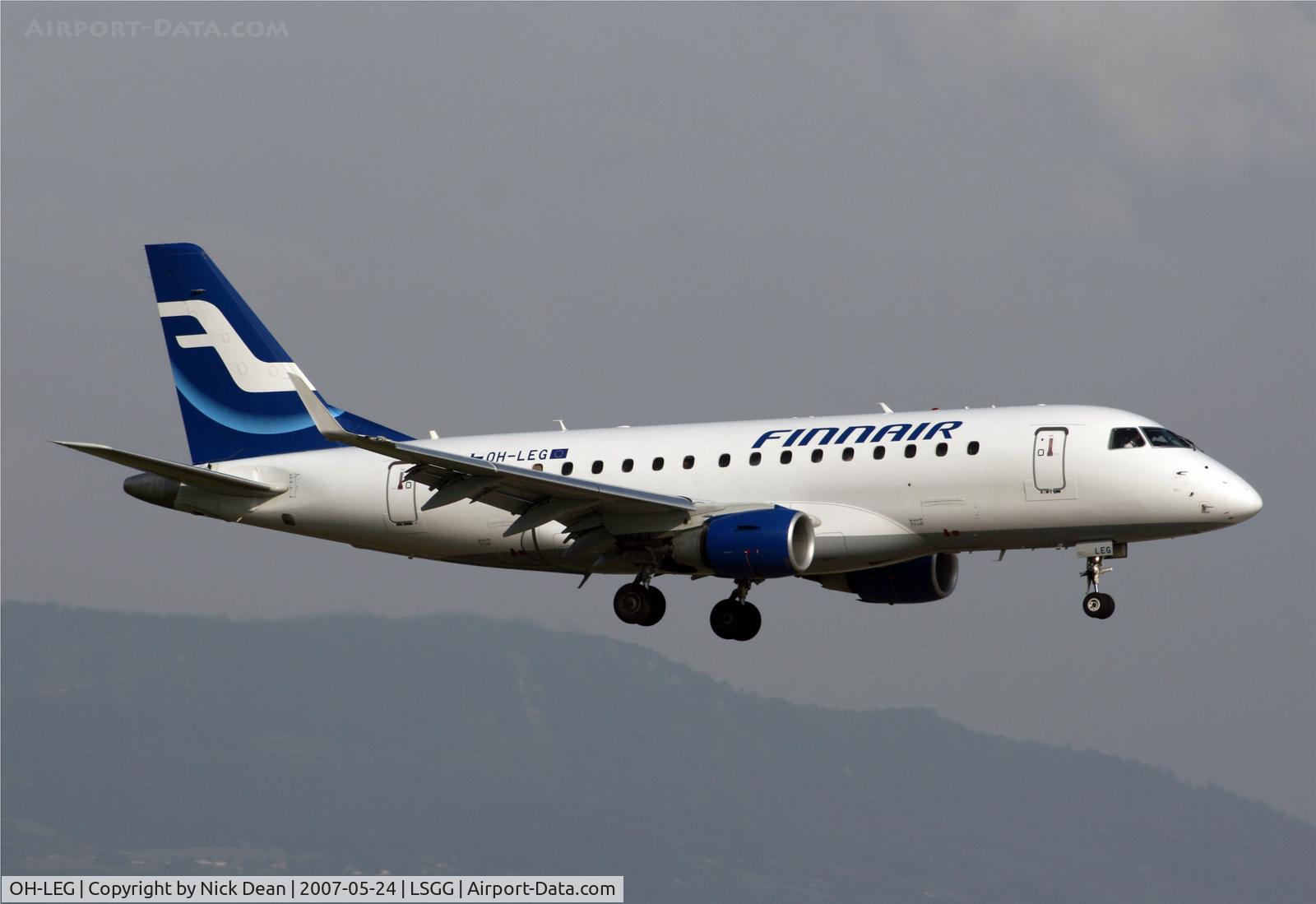 OH-LEG, 2005 Embraer 170LR (ERJ-170-100LR) C/N 17000107, LSGG