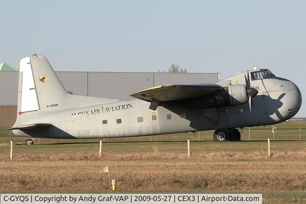 C-GYQS, 1952 Bristol 170 Freighter Mk.31M C/N 13060, Bristol 170