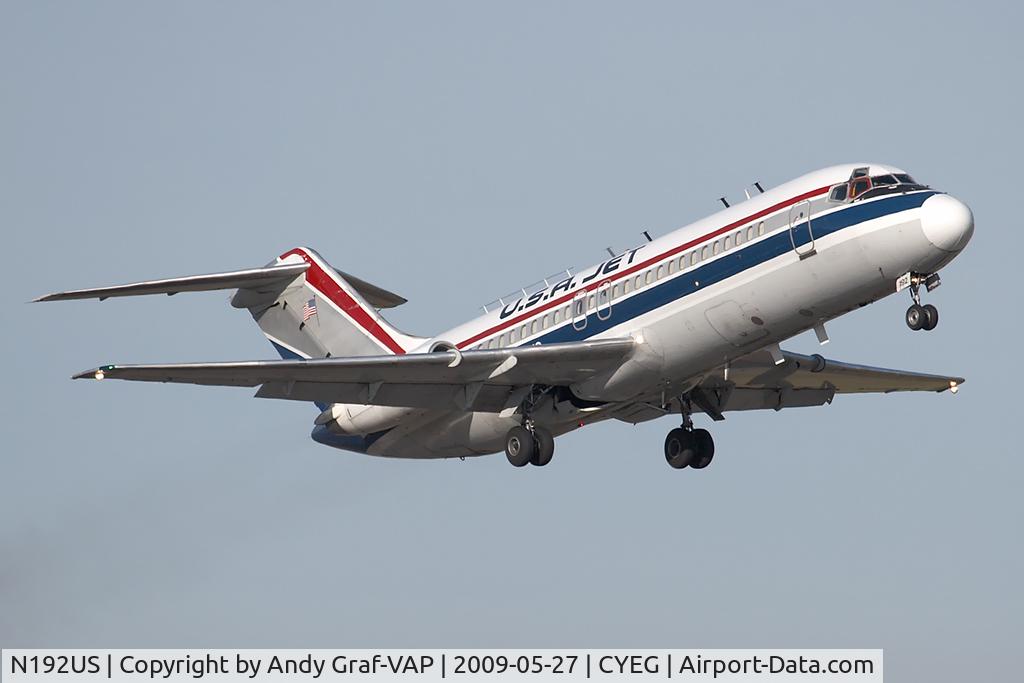 N192US, 1967 Douglas DC-9-15F C/N 47156, USA Jet DC 9-15