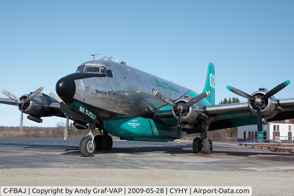 C-FBAJ, 1941 Douglas C-54A Skymaster C/N 3088, Buffalo Airways DC4