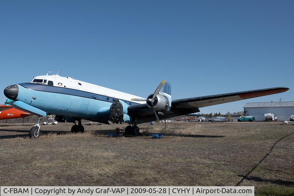 C-FBAM, 1944 Douglas C-54G-DC Skymaster Skymaster C/N 36009, Buffalo Airways DC4