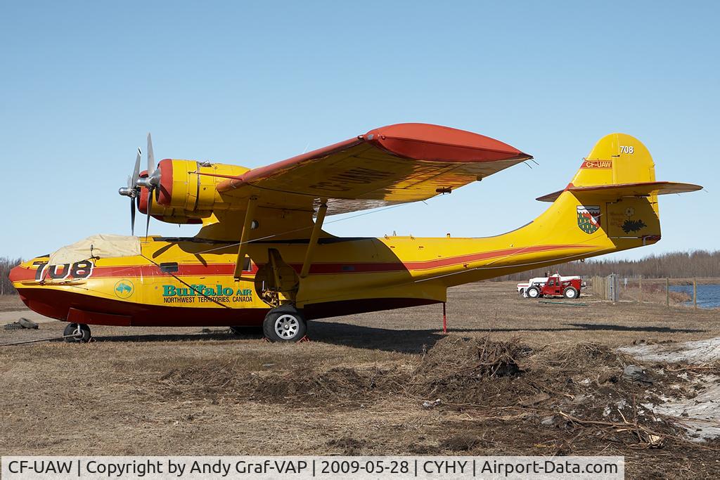 CF-UAW, 1943 Consolidated Vultee PBY-5A Canso A C/N CV 201, Buffalo Airways Consolidated PB5Y Catalina