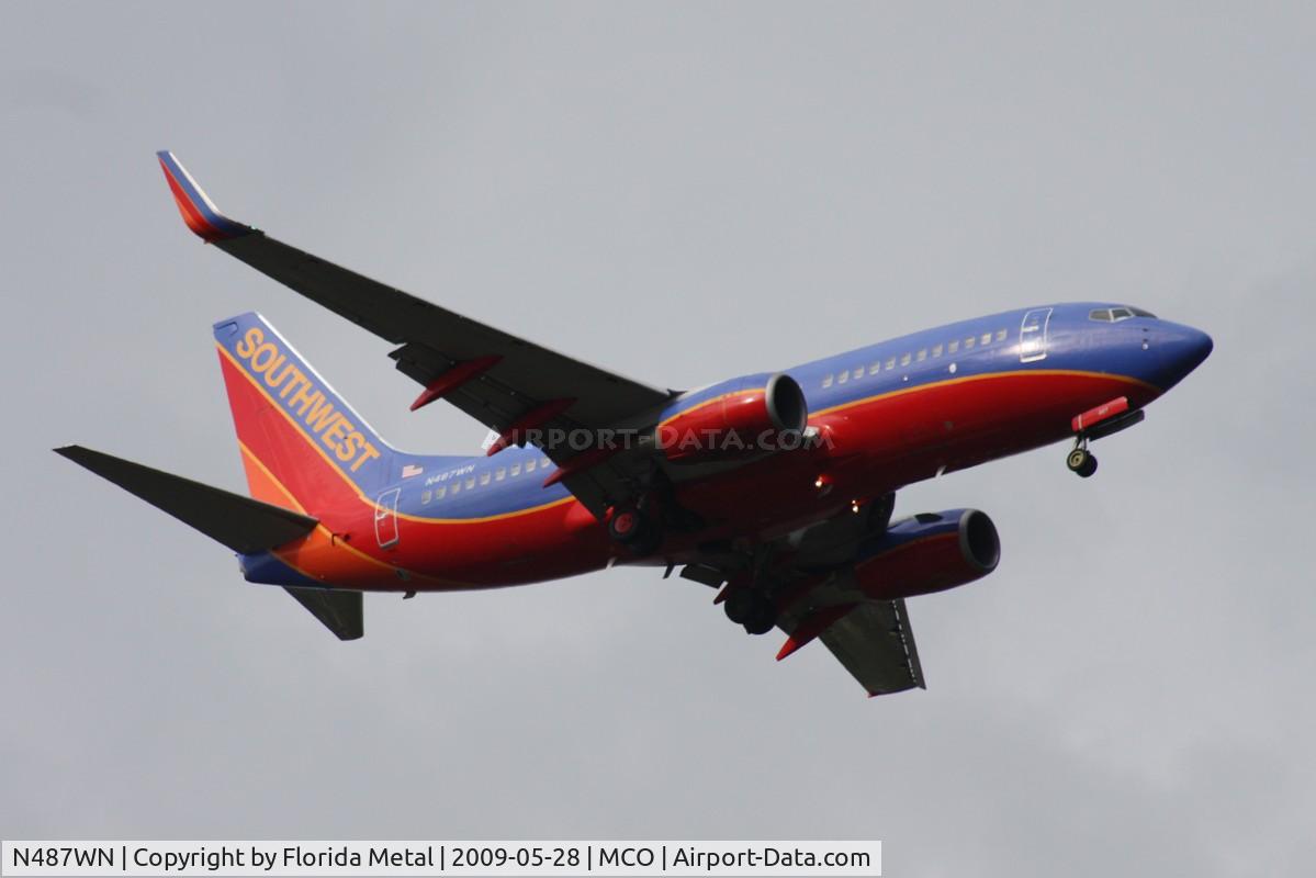 N487WN, 2004 Boeing 737-7H4 C/N 33854, Southwest 737-700