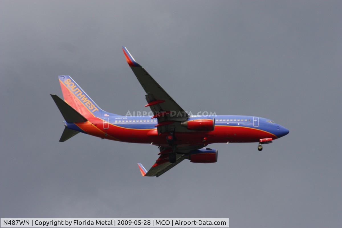 N487WN, 2004 Boeing 737-7H4 C/N 33854, Southwest 737-700