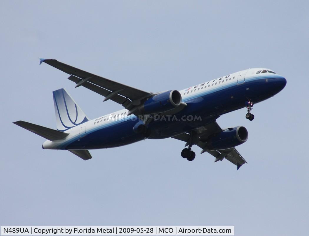 N489UA, 2002 Airbus A320-232 C/N 1702, United A320