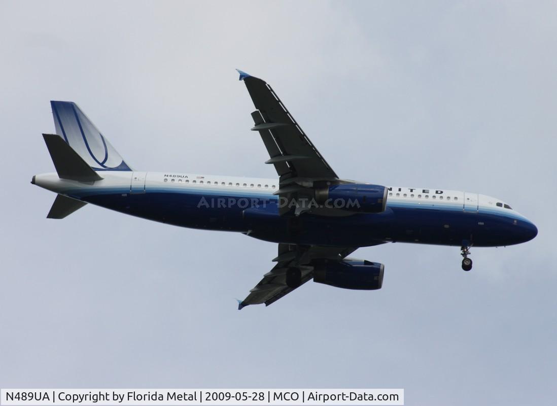 N489UA, 2002 Airbus A320-232 C/N 1702, United A320