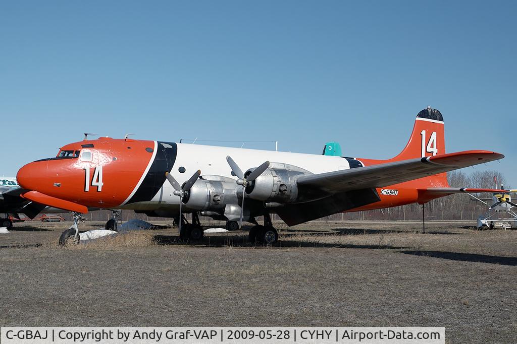 C-GBAJ, 1944 Douglas C-54E Skymaster (DC-4) C/N 27328, Buffalo Airways DC4